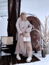 "QUEST Y26001" jacket - cappuccino